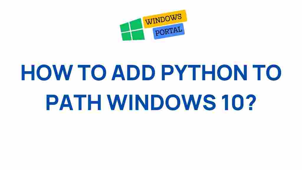 python-path-windows-10