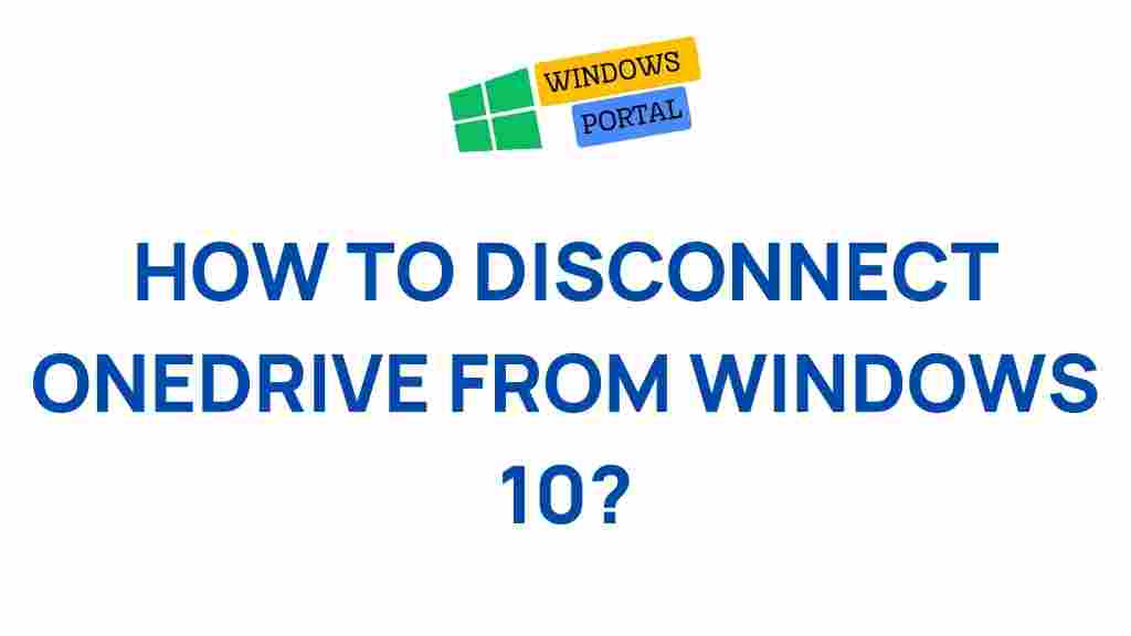 disconnect-onedrive-windows-10