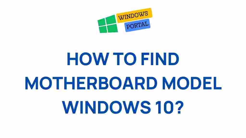 motherboard-model-windows-10