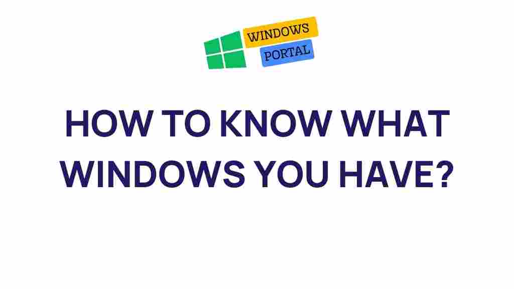 windows-version-identification