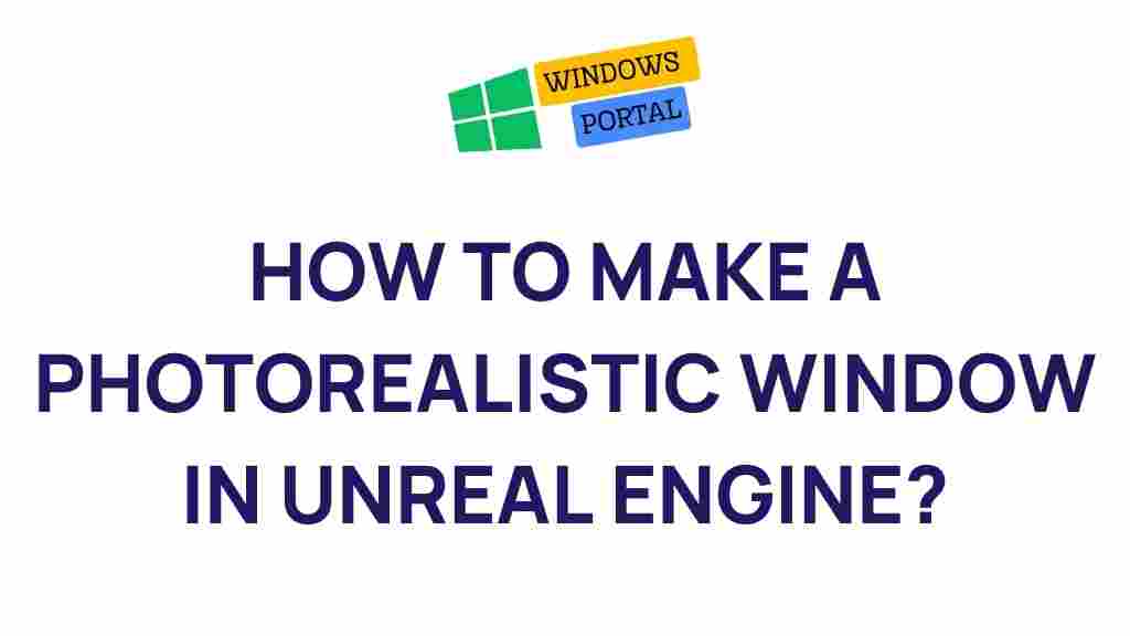 photorealistic-windows-unreal-engine