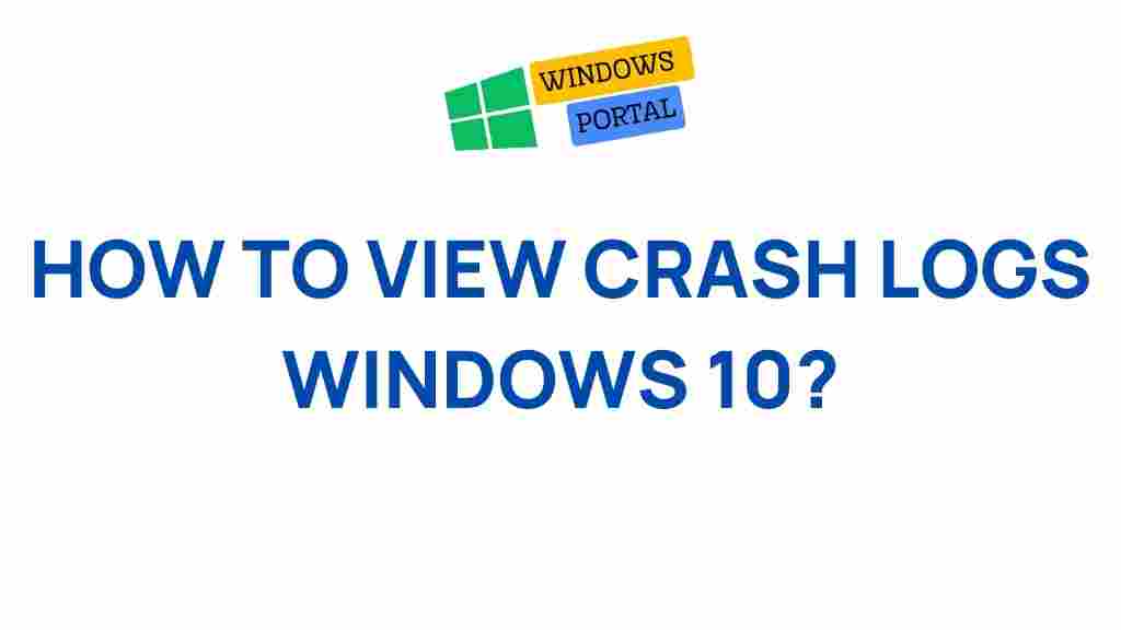 view-windows-10-crash-logs