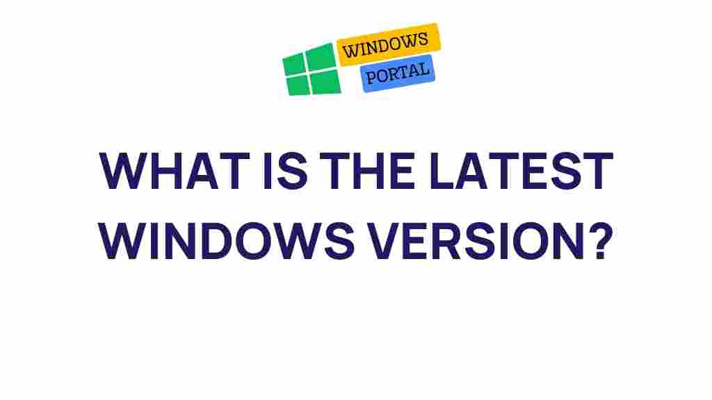 latest-windows-version