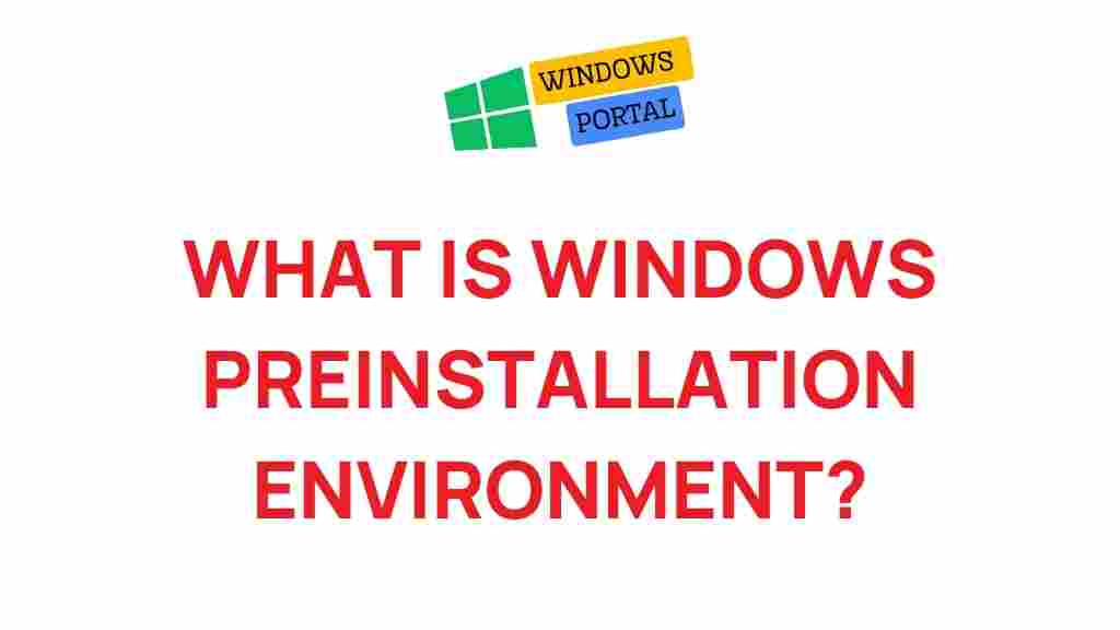 windows-preinstallation-environment