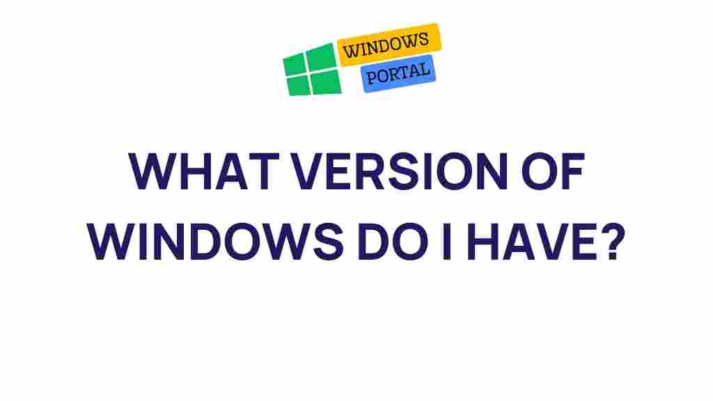 windows-version-identification