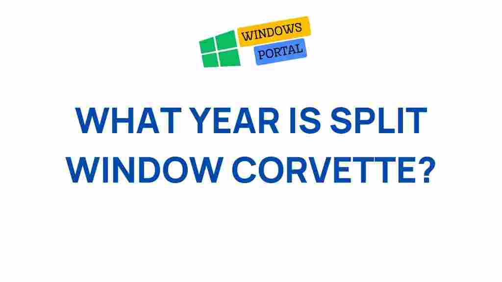 split-window-corvette-release-year