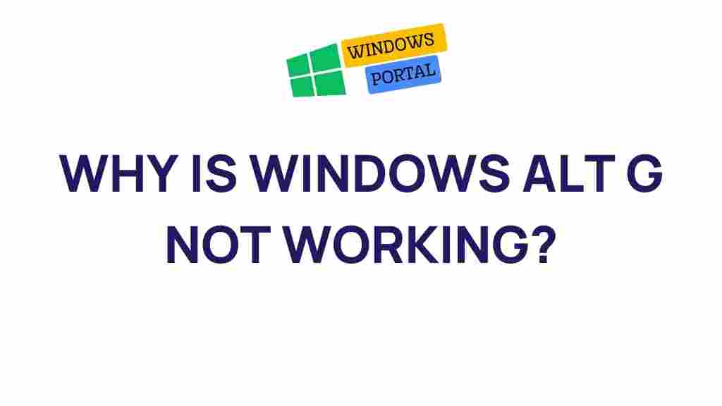 windows-alt-g-not-working